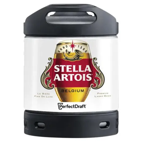 Stella Artois Belgium Premium Lager Beer 6L