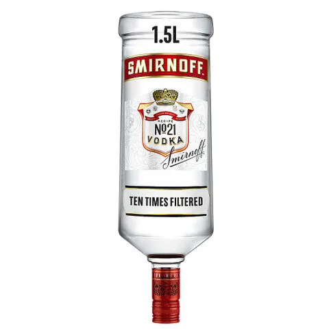 Smirnoff No. 21 Vodka 37.5% vol 1.5L