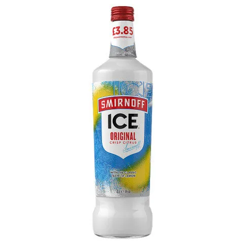 Smirnoff Ice Original Ready To Drink Premix 4% vol 70cl Bottle PMP £3.85
