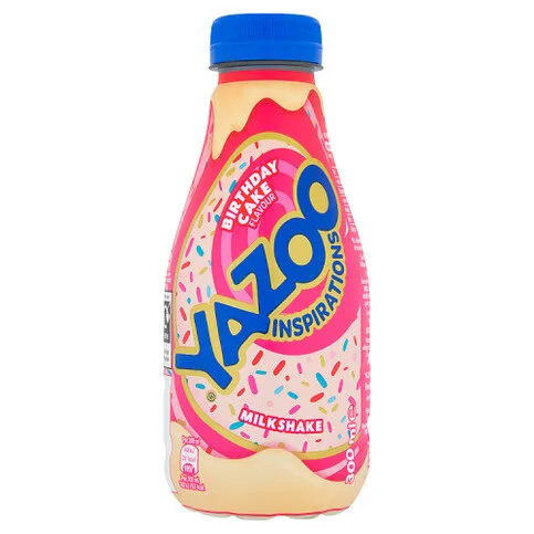 Yazoo Inspirations Birthday Cake Flavour Milkshake 300ml