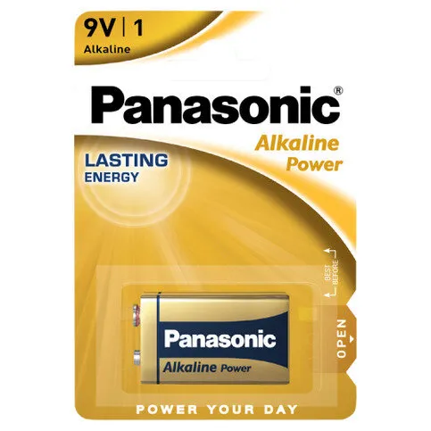 Panasonic Alkaline Power 9V 6LR61