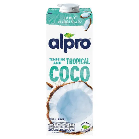 Alpro Tempting and Tropical Coco 1L