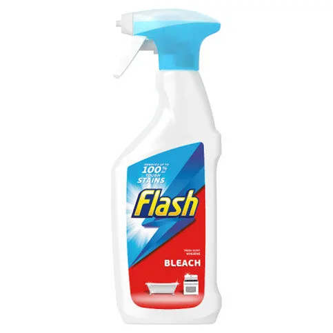 Flash Multi Purpose Cleaning Spray Bleach For Hard Surfaces 500ml