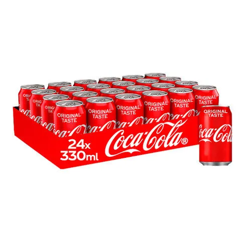 Coca-Cola Original Taste Non-Barcoded Multipack Cans 24 x 330ml