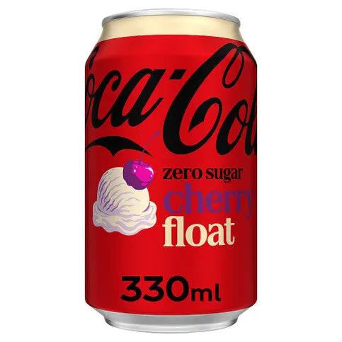 Coca-Cola Zero Sugar Cherry Float 330ml Can