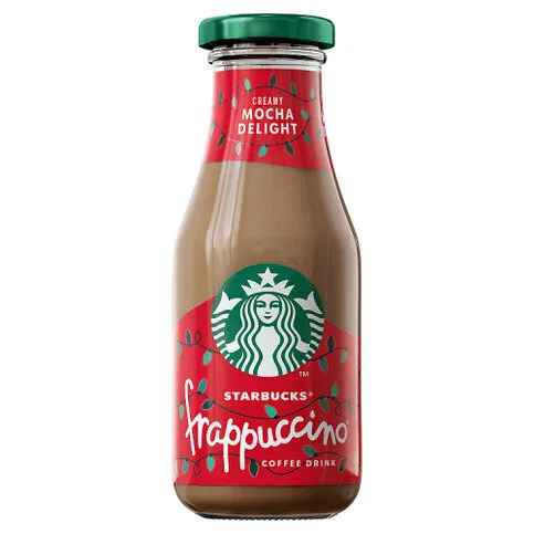 Starbucks Creamy Mocha Delight Frappuccino Coffee Drink 250ml