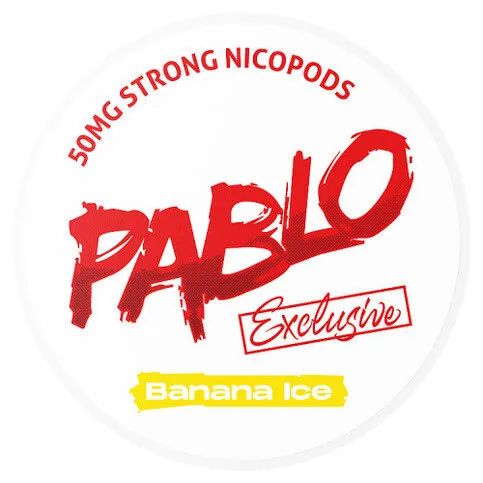 Pablo Banana Ice 50mg Strong Nicopods 20 x 12g