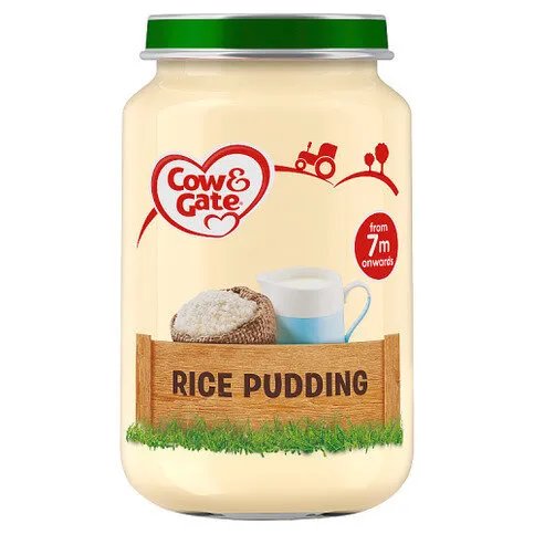 Cow & Gate Rice Pudding Jar 200g
