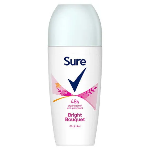 Sure Anti-Perspirant Roll On Bright Bouquet 50ml