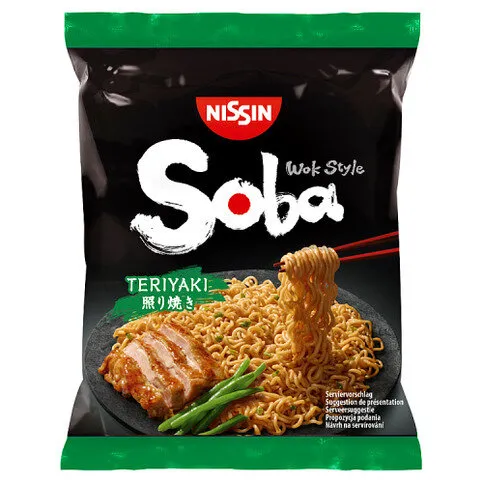 Nissin Teriyaki Wok Style Soba 110g