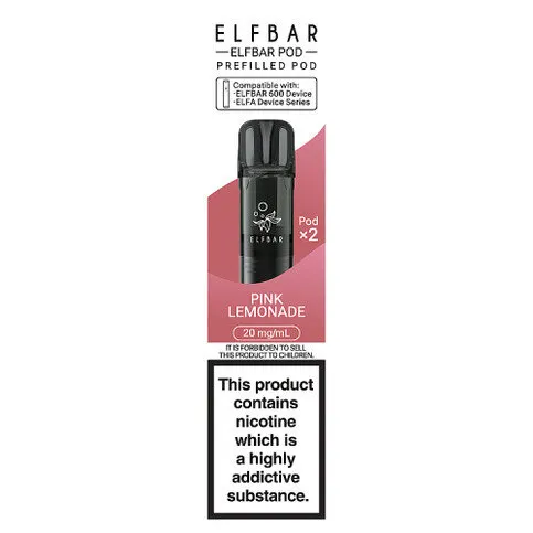 Elfbar 2 Prefilled Pod Pink Lemonade 20mg/ml