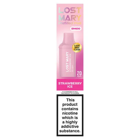 Lost Mary BM600 Strawberry Ice Pod