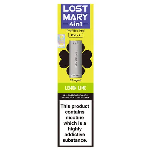 Lost Mary 4in1 Lemon Lime Prefilled Pod