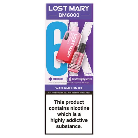 Lost Mary BM6000 Watermelon Ice 20mg/ml