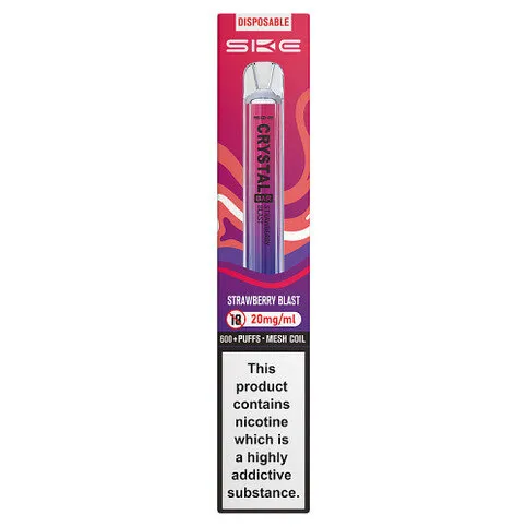 SKE Disposable Crystal Bar Strawberry Blast 20mg/ml