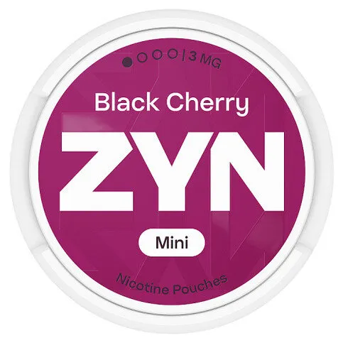 ZYN Mini Black Cherry Nicotine Pouches 3mg