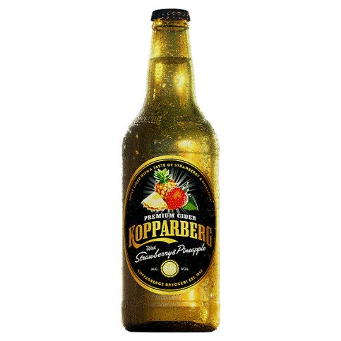 Kopparberg Premium Cider with Strawberry & Pineapple 500ml