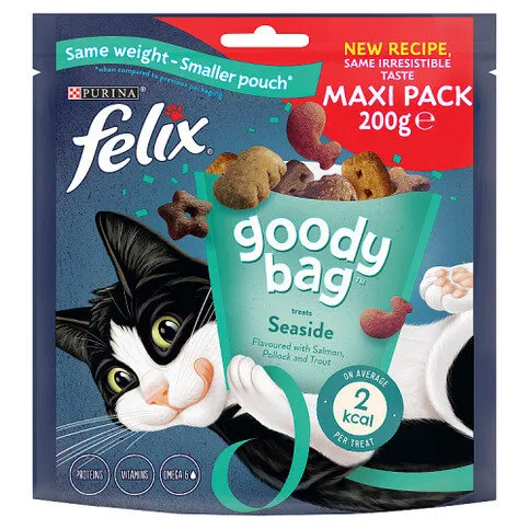 Felix Goody Bag Cat Treats Maxi Pack Seaside 200g