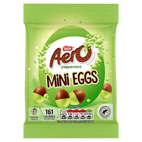Aero Peppermint Mini Eggs 70g