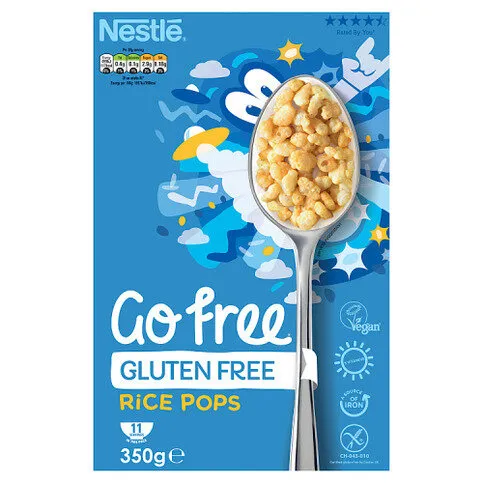 Go Free Gluten Free Rice Pops 350g