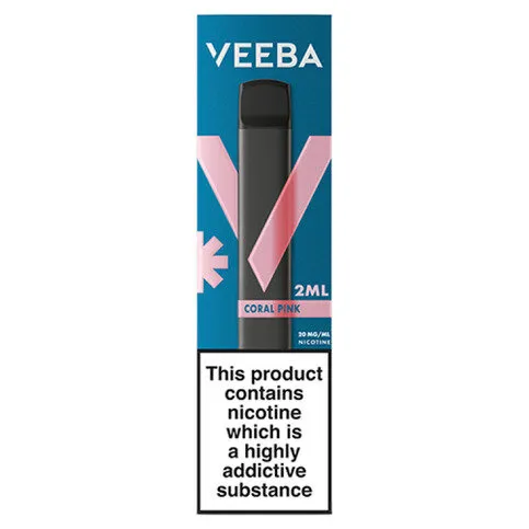 Veeba Disposable Coral Pink 20mg