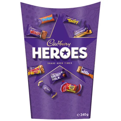 Cadbury Heroes Pralines 240g