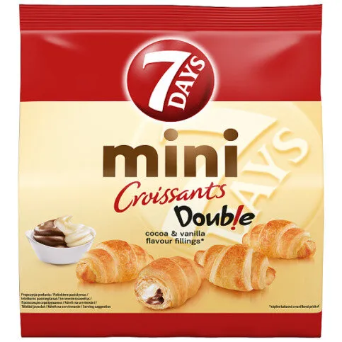7days Mini Cocoa Vanilla Croissant 185g