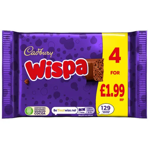 Cadbury Wispa Chocolate Bar 94.8g