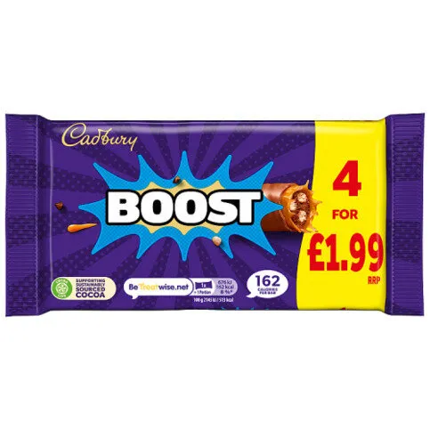 Cadbury Boost Chocolate Bar 126g