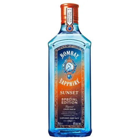 Bombay Sapphire Sunset Special Edition Gin, 70cl