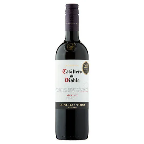 Casillero del Diablo Merlot Red Wine Chile 75cl