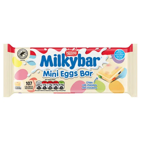 Milkybar Mini Eggs Bar 100g