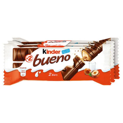 Kinder Bueno Milk and Hazelnuts 3 x 43g (129g)
