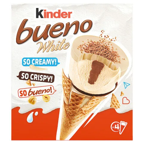 Kinder Bueno White Cones 248g - Ice Cream