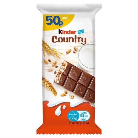 Kinder Country Milk and Cereals 23.5g