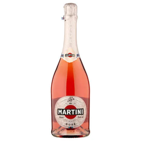 MARTINI Rosé Demi-Sec Italian Sparkling Wine, 75cl