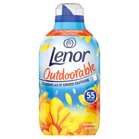 Lenor Outdoorable Fabric Conditioner Summer Breeze 55 Washes