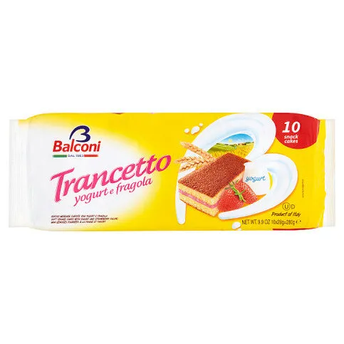Balconi Trancetto yogurt e fragola 10x28g (280g)