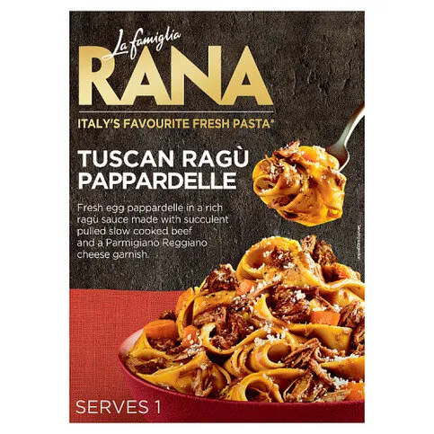 La Famiglia Rana Tuscan Ragù Pappardelle 407g
