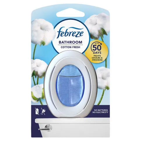 FEBREZE BATHROOM FRESHENER COTTON EACH
