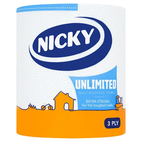 Nicky Unlimited Multipurpose Towel 3 Ply