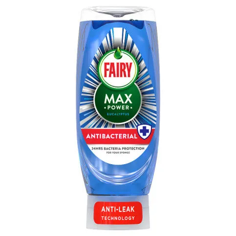 Fairy Max Power Washing Up Liquid Antibacterial 450ML