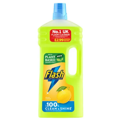 Flash Multipurpose Floor Liquid Cleaner Crisp Lemon 1.2L