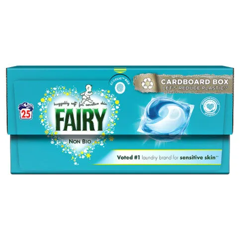 Fairy Non Bio PODS® Washing Liquid Capsules 25 Washes