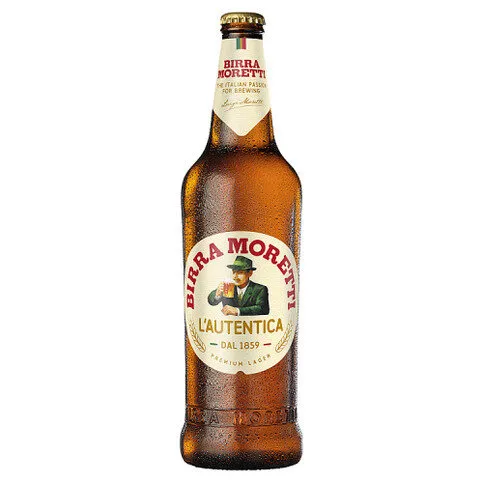 Birra Moretti Lager Beer 660ml Bottle