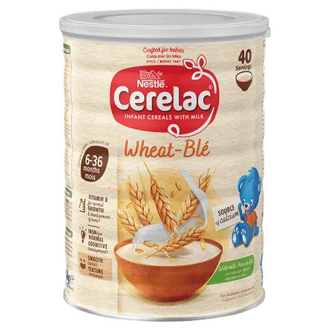 Cerelac Wheat Infant Cereals with Milk from 6-36 Months 1kg