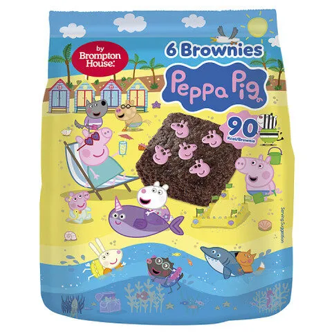 Peppa Pig Brompton House Brownies 6 x 20g (120g)