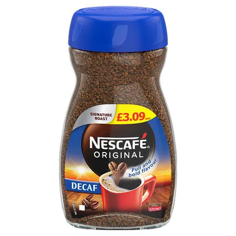 Nescafe Original Decaf Instant Coffee 95g £3.09 PMP