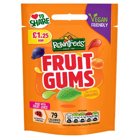 Rowntree's Fruit Gums 120g