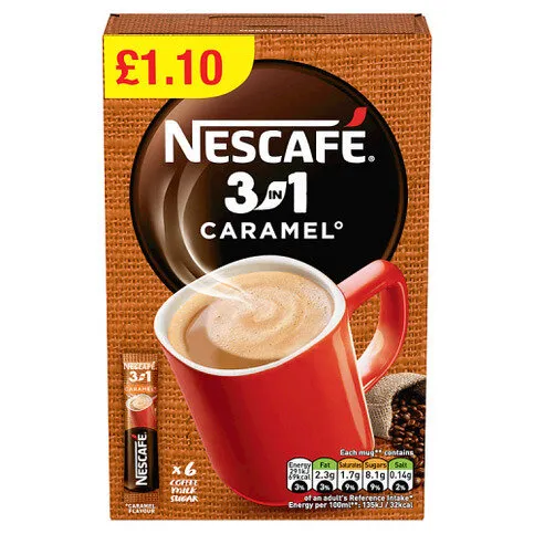Nescafé 3in1 Caramel 6 x 16g (96g) 